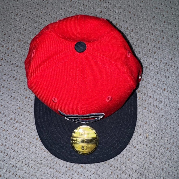 Greenville Drive MiLB x Marvel (Red Sox) New Era 59Fifty Authentic Hat 6 7/8 - Picture 2 of 6